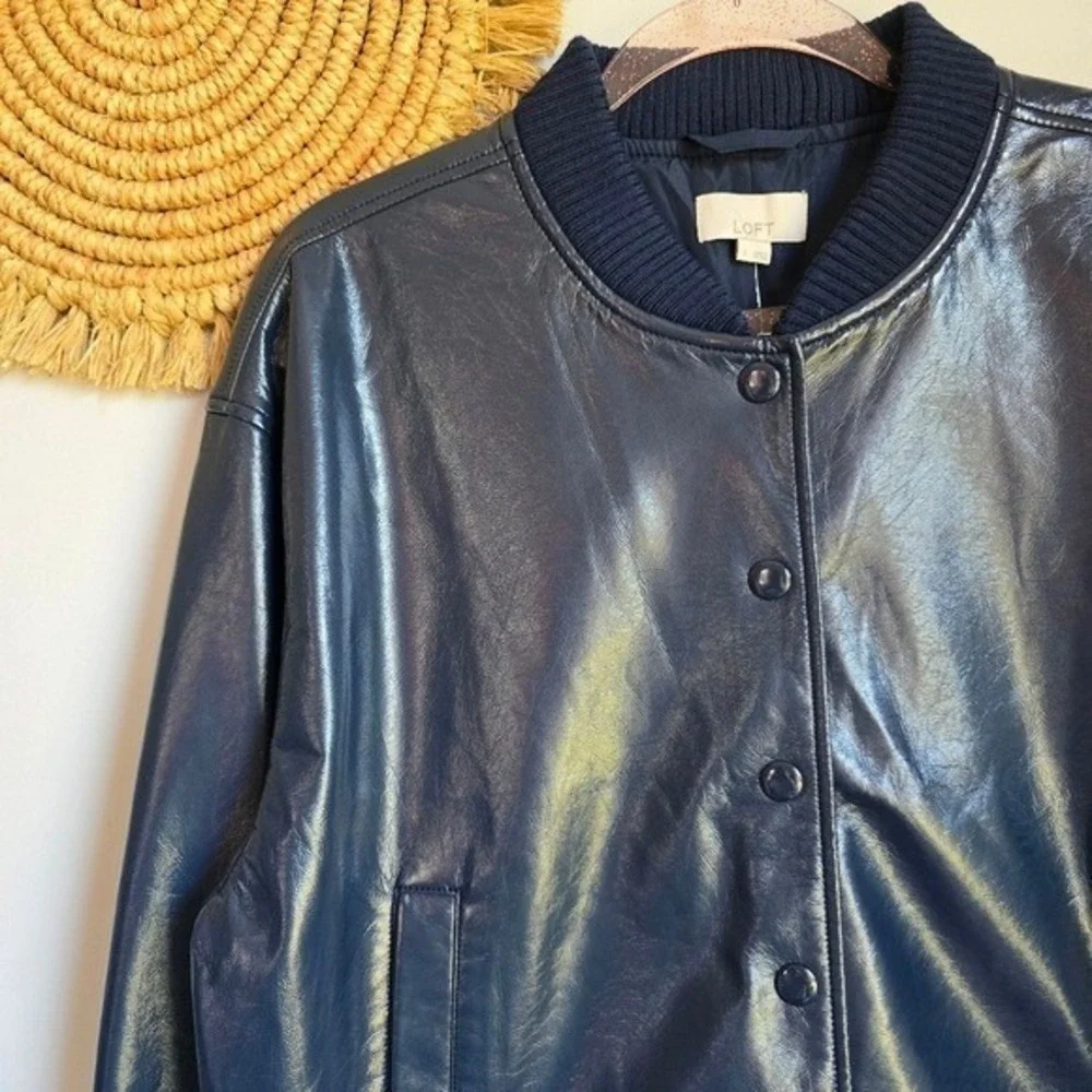LOFT new jacket vegan